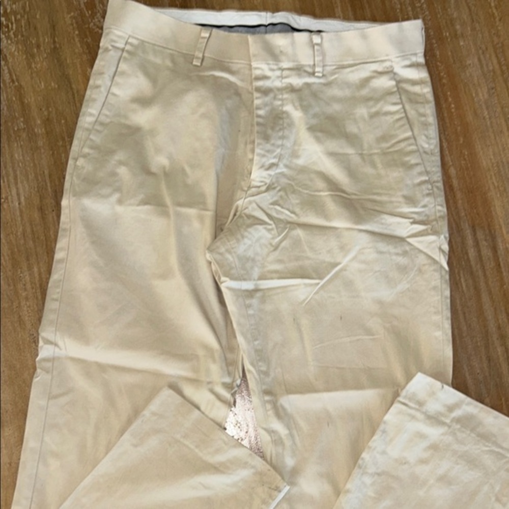 Murano Cream Chinos Lightweight‎ Cotton Blend